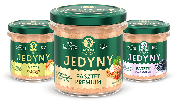 Jedyny Pasztet Premium – trzy smaki